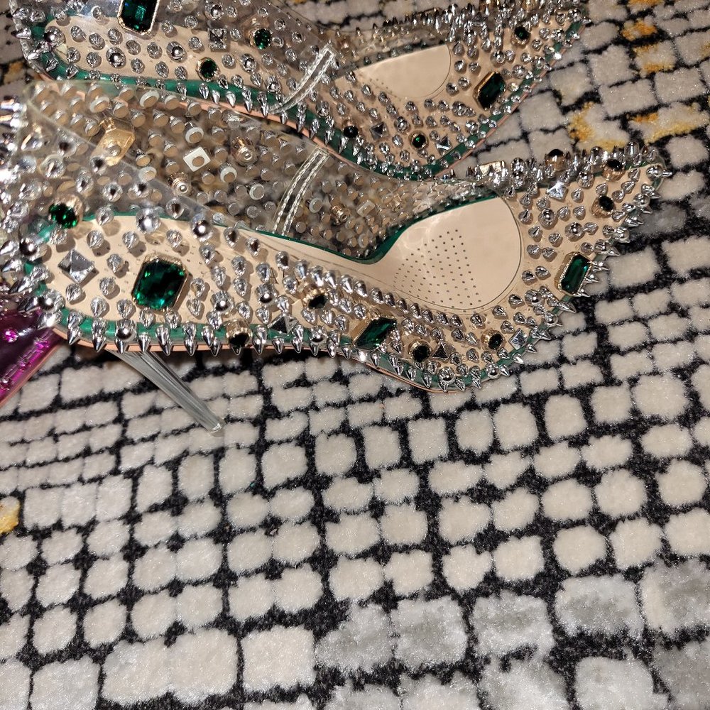 2 pair of heels. $ 50 each